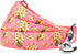 Blueberry Pet Summer Sparkle Dog Leash, Large Size, 4 ft x 1", Tropical Flower Baby Pink, Hibiscus Floral Print Pet Leash...