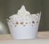 All About Details White Mr & Mrs Cupcake Wrappers, Set of 12...