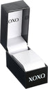 Accutime XOXO Women's Analog Watch with Silver-Tone Case, Crystal-Inset Bezel, Mesh Chain Bands - Official XOXO Woman's Silver-Tone Watch, Buckle ...