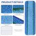 Upgraded Replacement Microfiber Mop Pads for Rubbermaid Commercial 18 Inch Mop 17 Inch Mop, Reusable Wet & Dry Commercial Cleaning Flat Mop System...