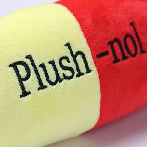 Dog Squeaky Pill Toy, Funny Stuffed Toys for Puppy and Adult Play, Cute Capsule Toys for Training, Fetch and Play for Small to Medium Breeds...