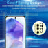 [4+3 Pack Galaxy A55 Screen Protector, 4 Pack Tempered Glass with 3 Pack Camera Lens Protector, High Clarity, Anti-Shatter, Bubble Free for Samsun...