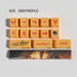 Valorant Custom Keycaps OEM Profile 14keys PBT Dye Sub Keycap Set for Mechanical Keyboards, Valorant Gift Gaming Accessories for Gamer (Phoenix)...
