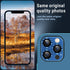 Korecase for iPhone 12 Pro Max Camera Lens Protector, Anti Scrach HD Tempered Glass Camera Screen Protector Cover,Aluminum Alloy Whole Camera Lens...