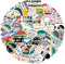 50pcs Disability Pride Stickers for Teens Journals,Disabled Is Not a Dirty Word Stickers Cool Waterproof Vinyl Decals for Adult Water Bottles Comp...