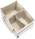 Parker Baby Diaper Caddy - Nursery Storage Bin and Car Organizer for Diapers and Baby Wipes (White, Regular)...