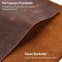 Genuine Leather Tooling Sheets 1.8-2.0MM Thick Genuine Top Full Grain Oil Tan Crazy Horse Cowhide Leather Sheets for Crafts Tooling Sewing Wallet ...