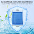 10-20 Gallon Aquarium Filters EZ-Change #2 Filter Cartridge fit Aquarium Filter Cartridge 10 to 20 Power, for Healthier Fish (10 Pcs)...