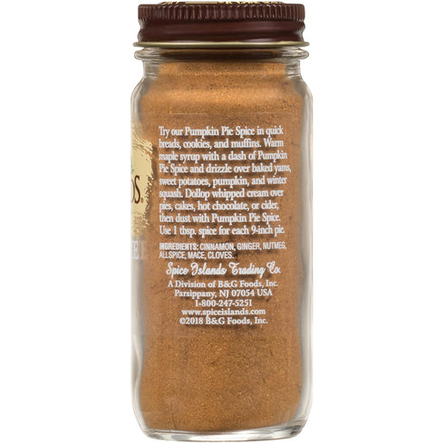 Spice Islands Pumpkin Pie Spice, 2 Ounce...