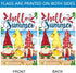 Morigins Hello Summer Gnome Swimming Beach Coastal Outside Decor Garden Flag Seasonal welcome Yard Flag Double Sided 12.5x18 Inch...