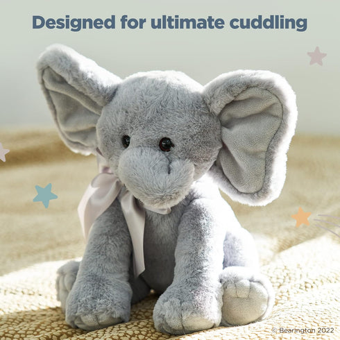 Bearington Baby Spouts The Elephant Plush, 12 Inch Elephant Stuffed Animal...