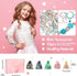 TAODUDU Girls Gifts Charm Bracelets Making Kit 112PCS, Jewelry Making kit for Girls DIY Craft Kits,Birthday Presents Teenage Girls Gifts Age 5 6 7...