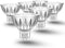 ALIDE 12V MR16 GU5.3 Led Outdoor Landscape Bulbs 5W, MR16 35W-50W Halogen Replacement, 2700K Soft Warm White,Low Voltage Bulbs Spotlights for Land...