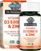 Garden of Life Quercetin Zinc Once Daily Immune Support Supplement with Vitamin D3 for Bone Health, Breast Health & Skin Health, Dr Formulated - G...
