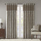 Madison Park Aubrey 2 Panel Curtain Faux Silk Paisley Jacquard, Rod Pocket Curtain for Living Room, Kitchen, Room Darkening Window Drape for Bedro...