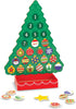 Melissa & Doug Countdown to Christmas Wooden Advent Calendar - Magnetic Tree, 25 Magnets , Orange...