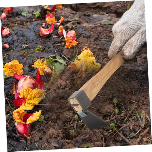 Weeding Hoe Vegetable Hoe Puller Garden Hoes for Weeding Steel Gardening Hoe Flower Farming Hoe Garden Edger Weeder Hand Held Hoe Garden Hand Hoe ...