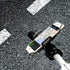 Bike Mount, Bike Phone Mount Motorcycle Baby Carriage Bicycle Mic Stand Cell Phone Holder Cradle with Rubber Strap 360 Degree Rotate for iPhone X ...