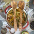 Handmade Olive Wood Utensi Set (Spoon & Spork)...