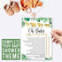 Hadley Designs Hilarious Baby Shower Games Set – 25 Double-Sided Cards for 25 Guests, 2 Games, Word Scramble Baby Shower Game, True or False, Gend...