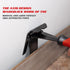 Goldblatt Trim Puller, 3-Inch Molding Remover for No-damage the surface, Heavy Duty Pry Bar Removal Multi-Tool for Carpet Tack Strip, Baseboard, M...