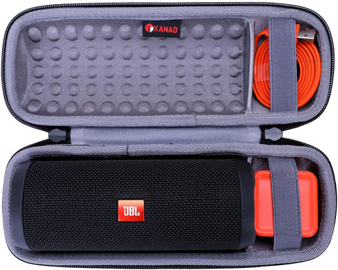 XANAD Case for JBL Flip 4/3 or Flip Essential 2/1 or Sonos Roam 2/1 Waterproof Portable Bluetooth Speaker Speaker Hard Storage Carrying Protective...