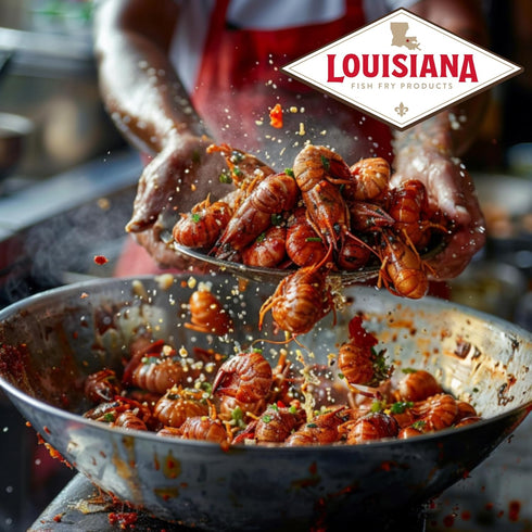 Louisiana Fish Fry Cajun Drip 2oz Bag - Seafood Seasoned Butter Sauce - Elevate your boiled seafood game with Louisiana Fish Fry Cajun Drip (Cajun...
