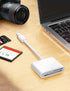 USB C SD Card Reader for iPhone 15/iPad/Mac, ChiaoPio USB C to SD CF, Type C Memory Card Adapter with Compact Flash/CF/SD/MicroSD Slots Compatible...
