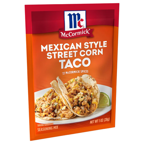 McCormick Mexican Style Street Corn Taco Seasoning Mix, 1 oz (Pack of 12)...