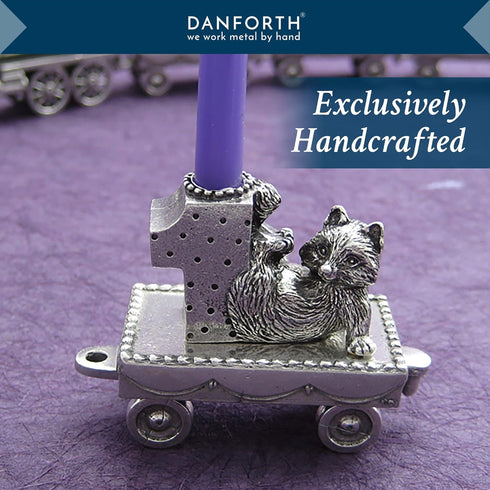 DANFORTH – Birthday Train (7- Fawn) – Handcasted Pewter Birthday Party Decorations – Made in USA...