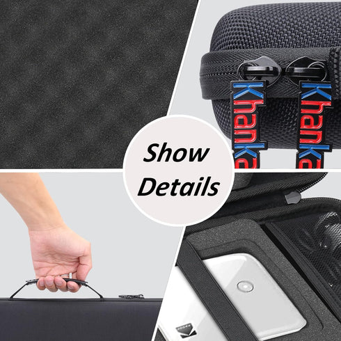 khanka Hard Travel Case Compatible with Kodak Luma 150/350 Pocket Projector - Portable Movie Projector, Case Only...