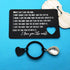 Xiahuyu Engraved Wallet Card Insert for Boyfriend Fiance Husband Christmas Birthday Gift Wedding Anniversary Card Gift Valentines Day Gifts I Love...