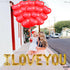 KatchOn, I Love You Balloons and Heart Balloon - 16 Inch, Pack 28 | Red Heart Balloons for Romantic Decorations Special Night | I Love You Decorat...