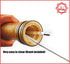 Wooden Pepper Mill or Salt Mill with a cleaning brush - 8 inch tall - Best Pepper or Salt Grinder Wood with a Adjustable Ceramic Rotor and easily ...