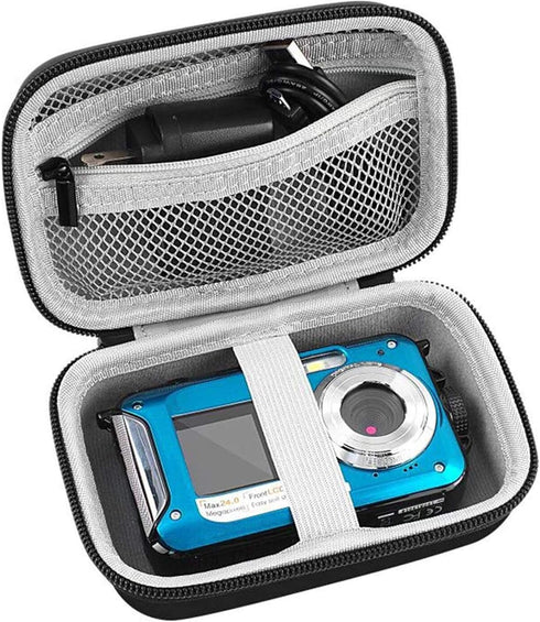 Digital Camera Case Compatible with CAMKORY/for YISENCE/for VAHOIALD/for Kodak Pixpro/for Canon PowerShot ELPH 180 190/ for Sony DSCW800 DSCW830 K...