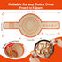 UBeesize 2 Pack Thickened Silicone Bread Sling, Reusable Sourdough Bread Baking Mat For Dutch Oven 2-8 Qrt, Non-Stick, Easy To Clean, With Extra L...