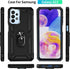Military Grade Drop Impact for Samsung Galaxy A23 5G Case 360 Metal Rotating Ring Kickstand Holder Armor Heavy Duty Shockproof Case for Galaxy A23...