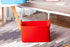 Minoisome Storage Basket Felt Storage Bin Collapsible& Convenient Box Organizer with Carry Handles for Office Bedroom Closet Babies Nursery Toys L...