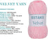 Estako Velvet Chenille Blanket amigurumi Yarn for Crocheting and Knitting Super Bulky 100 gr (132 yds) (1310 - Baby Pink)...