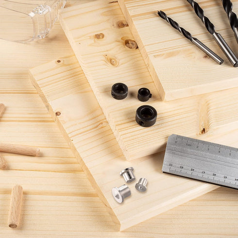 Dowel and Tenon Center Transfer Plugs Doweling Centering Pins Transfer Plugs Drill Hole Tool for Woodworking Tool Accessories (20 Pieces,1/4 5/16 ...