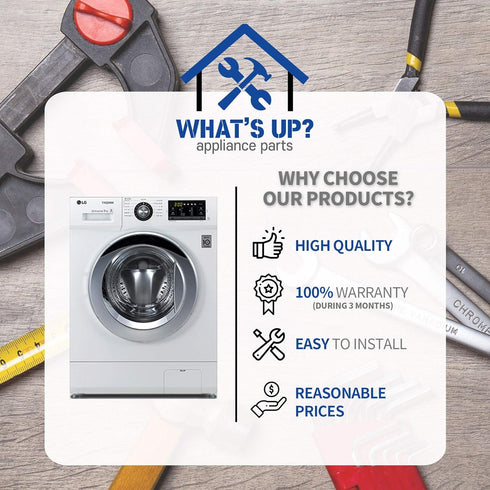 What's Up? 5220FR2006H Washing Machine Valve for LG Washers Replaces PS3527427 1268123 5220FR2006L 5220FR2006Q AP4441935