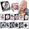 High Contrast Baby Toys For Newborn? Black And White Baby Toys Book 0-3 Months - Tummy Time Mirror For Infant 6 7 8 9 10 11 12 Months Developmenta...
