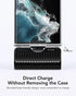 VRURC Mini Portable Charger Fast Charging, Built-in USB C in & Out Connector Power Bank 5000mAh,20W Battery Pack with Foldable Stand for iPhone 15...