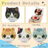 Marsui 4 Pcs Diamond Painting Compact Mirror DIY Pocket Mirror with Diamond Art Cover Portable Magnifying Folding Purse Mirror Diamond Art Kits fo...