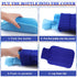 2 Pieces Hot Water Bottle Cover Soft Cover Only Knitted Hot Water Bottle Sweater for Hot Compress and Cold Therapy, Ideal for Menstrual Cramps, Ne...