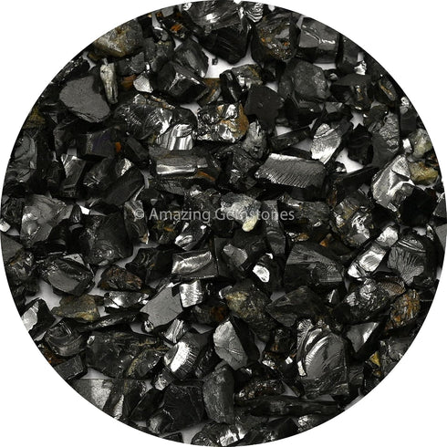 Elite Shungite Stones Chips for Water Purification Tablets, Authentic Karelia Shungite Stones for Shungite Water Bottle (50 Gram)...
