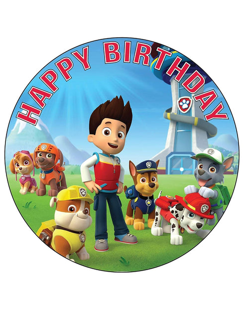 7.5 Inch Edible Cake Toppers – Themed Birthday Party Collection of Edible Cake Decorations...