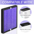 R1 HEPA Filter Replacement Compatible with YIOU R1 P1802 and Elechomes P1801, Deep Purple, 2 Pack...