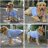 Lovelonglong Pet Clothing Dog Costumes Basic Blank T-Shirt Tee Shirts for Medium Dogs Gray XXL...