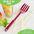 GreenLife Cooking Tools and Utensils, 10-in-1 Silicone Fork to Stir Mix Mash and Scrape, Heat and Stain Resistant, Dishwasher Safe, Red...